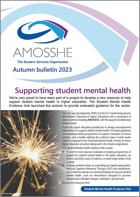AMOSSHE bulletin (opens in a new window)